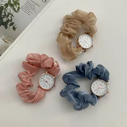 Creative Ribbon Digital Watch Little Fairy Elegant Personality Student Girl Ribbon Watch Without Clasp Bracelet Watch Reloj