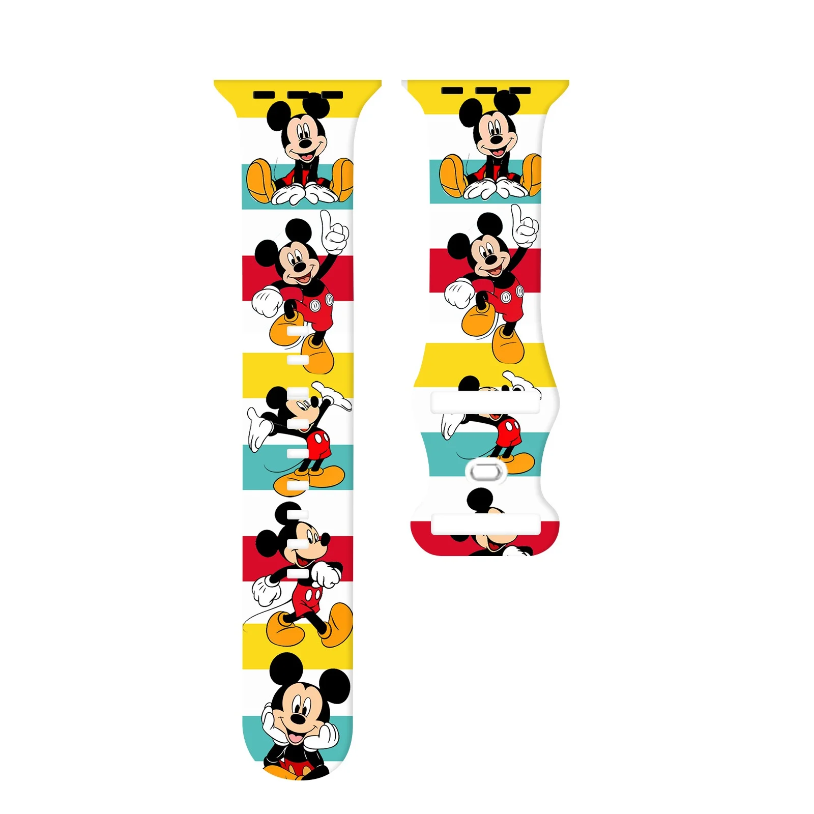 Disney Multiple Series Print Strap for iWatch 11 10 9 SE Silicone Band Replaceable Watchband for Apple Watch 46mm 44mm 42mm 41mm