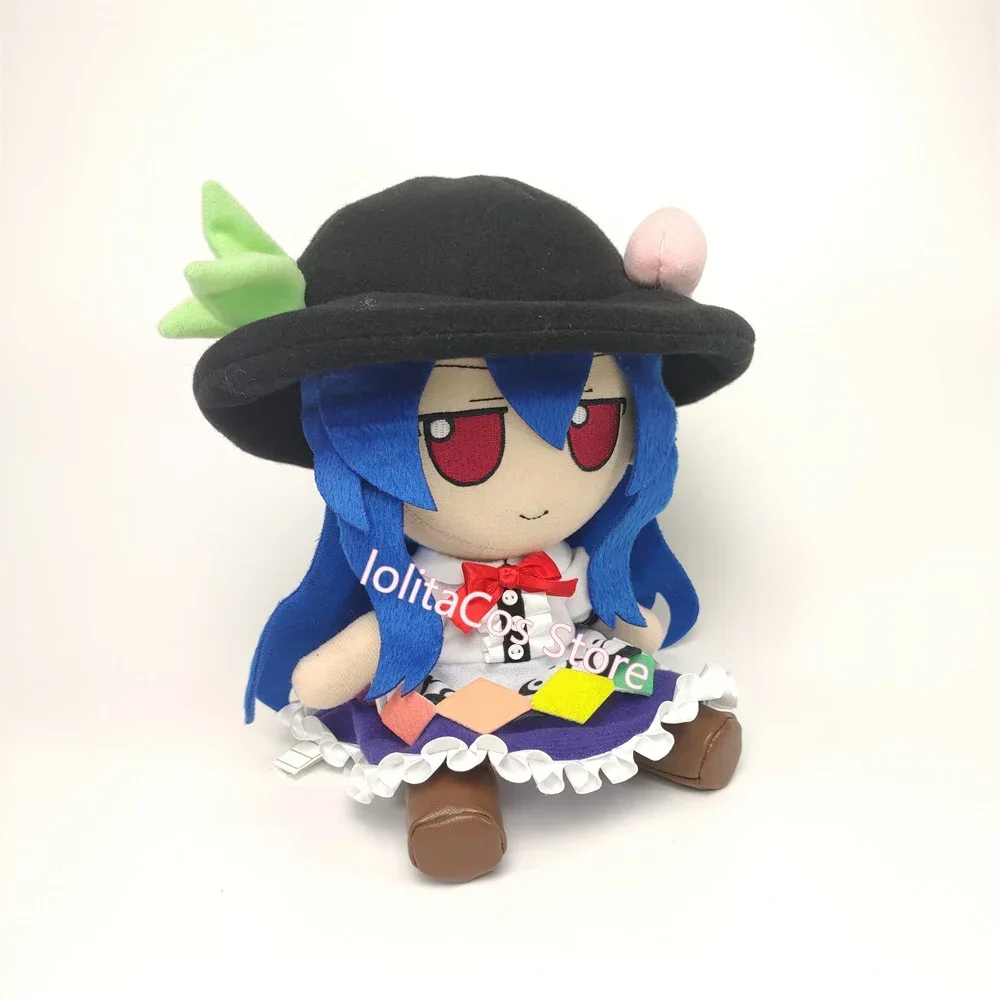 Anime Hinanawi Tenshi Fumo Fumo Cosplay ładna dziewczyna poduszka siedząca chłopiec dziewczynka świąteczny prezent