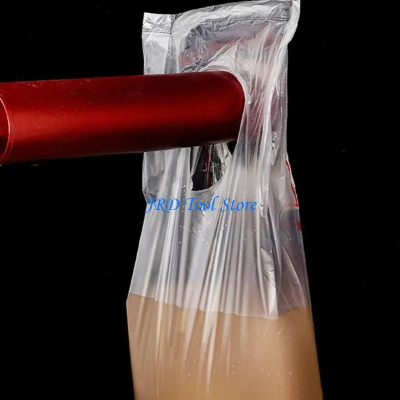 A2UD Reliable Dust Control Bag for Electric Hammer Drilling Dust Bag Waterproof Design Side Adhesive Enhances Grips Security