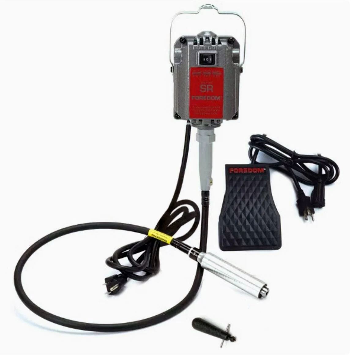 Foredom Flexible Shaft SR Machine Goldsmith Tools Polishing Hanging Rotary Motor 18000RPM 230W with Handpiece All Set