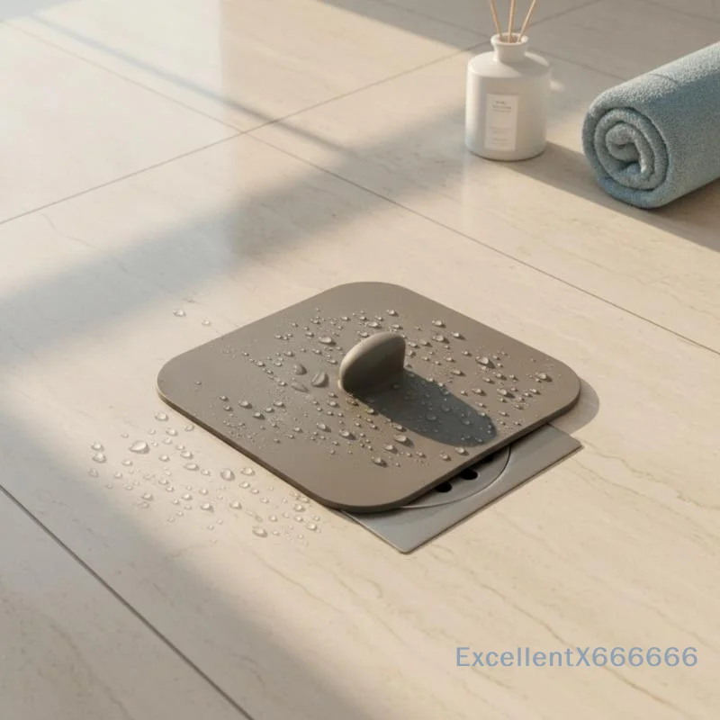 Silicone Floor Drain Cover With Odor Proof Insect Blocking Leak Proof Design For Bathroom Kitchen Laundry Room Use