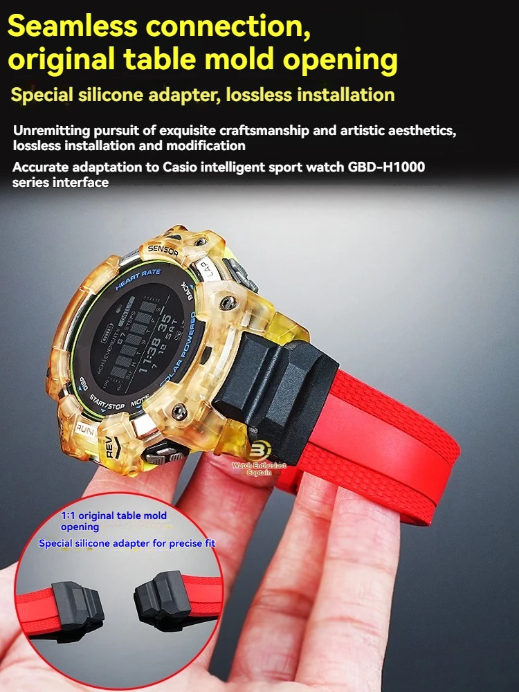 Pulseira de relógio de borrach - Smartwatch Casio Watches For Men avaliação e preço