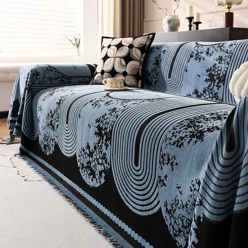 1PC Thickened Sofa Cover Popular New Sofa Cushion Autumn and Winter Non-slip Anti-cat Scratch Sofa Cloth Blanket