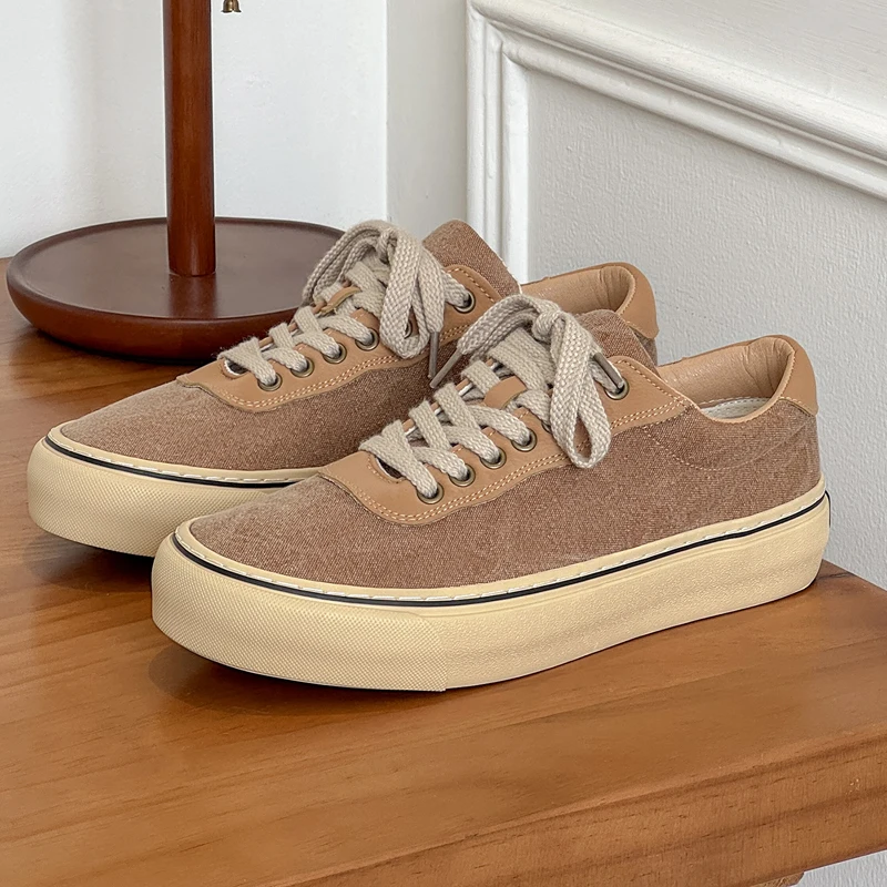 Herrenmode, gewebte Schuhe, lässig, Outdoor, zum Gehen, zum Schnüren, bequem, flach, für Herren, Canvas-Sneaker, Herrenschuhe, niedriger Absatz, minimalistisch, 44