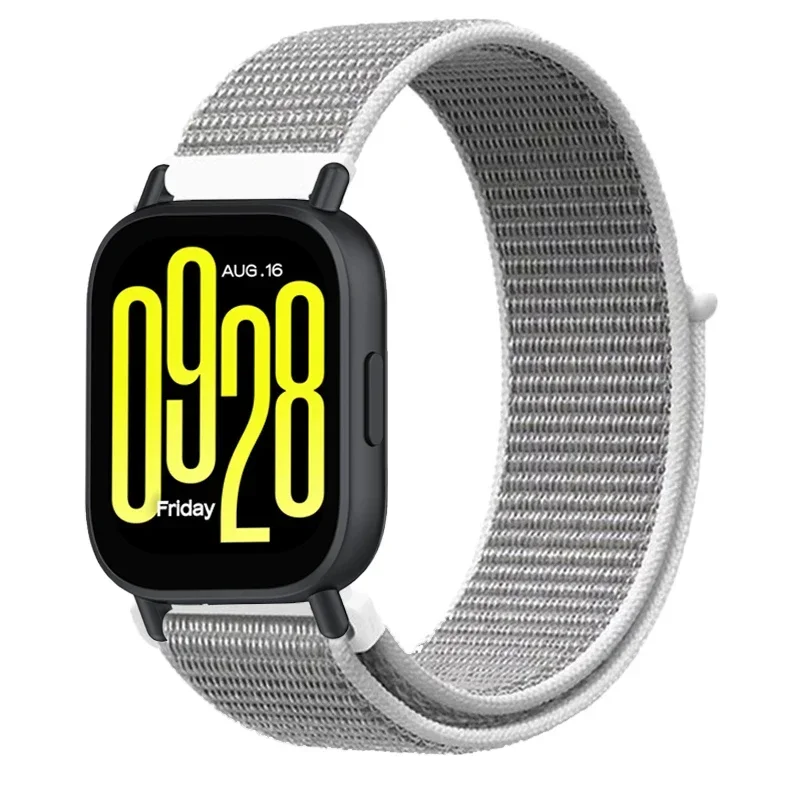 22 mm nylon lusband voor Redmi Watch 5 Actief ademend verstelbare polsband voor Redmi Watch 5 Lite Sport vervangbare horlogeband