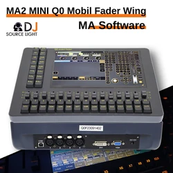 Q0 Mobil Fader Wing Dmx512 Controller Touch Screen Connect With Q0 Fader Wing Dj Disco Perfassional Stage Effect Console