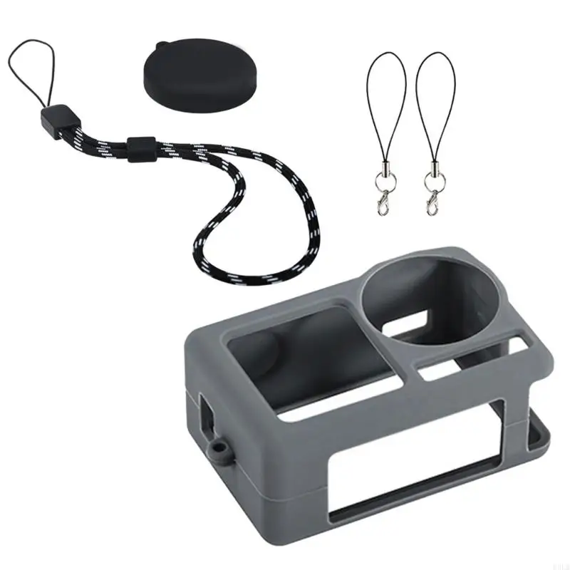 2025 Новый силиконовый корпус для защиты камеры с объективом с линзой для Action 5 Professional