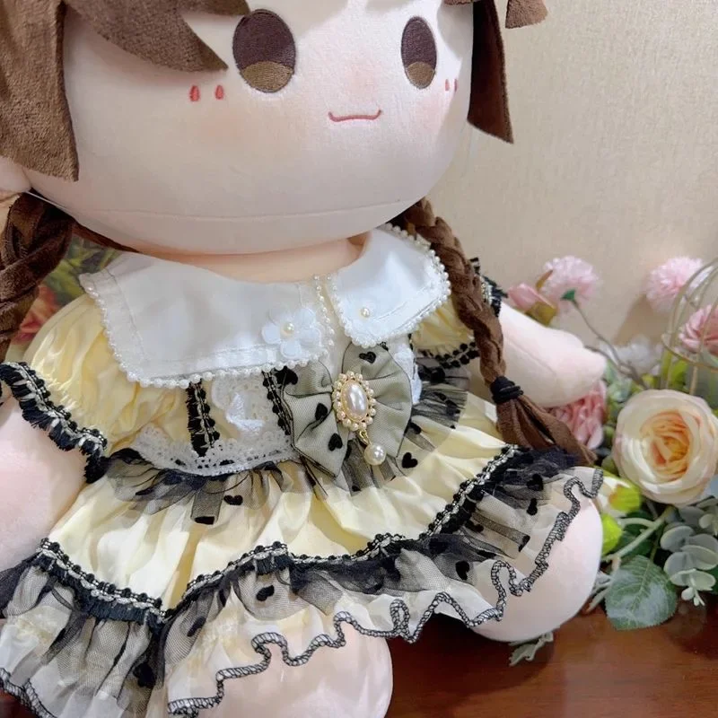 40CM 20CM 15CM Cotton Doll Clothes "Little Sesame" ,Xingdailu /Lina / Beier Skirt, 50-55CM Reborn Doll Dress