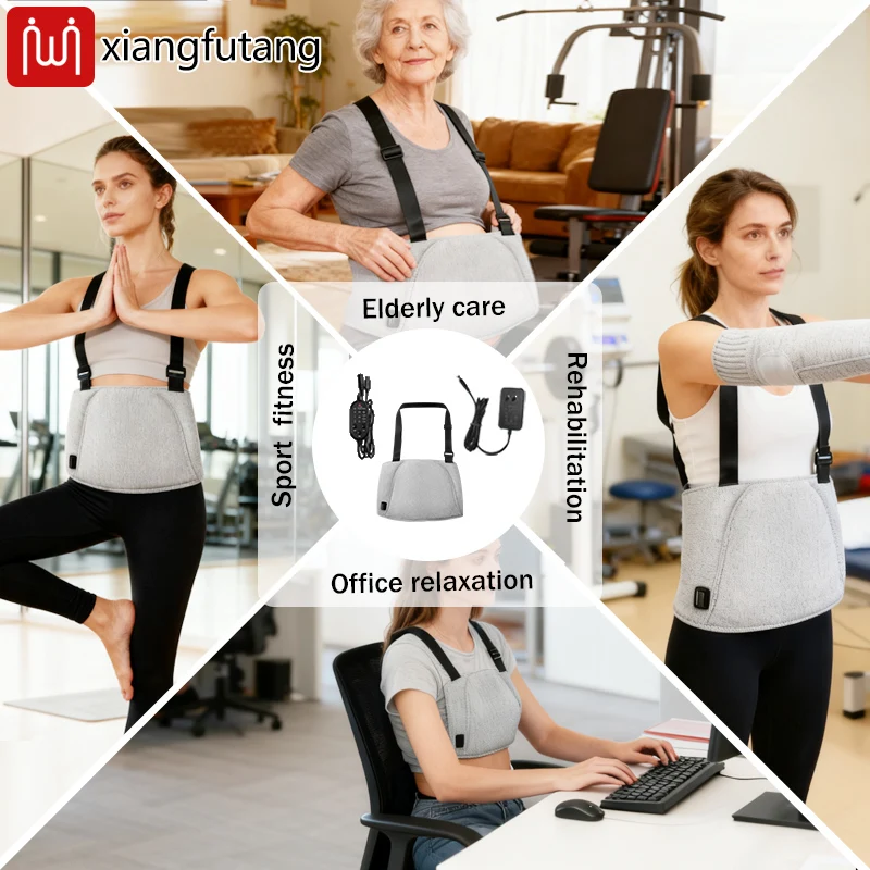 حزام الخصر المضغوط الساخن للعلاج بالضوء الأحمر - العناية بالرحم وتخفيف آلام الفترة والدورة الدموية يجب أن يكون للنساء للحفاظ على الدفء #4