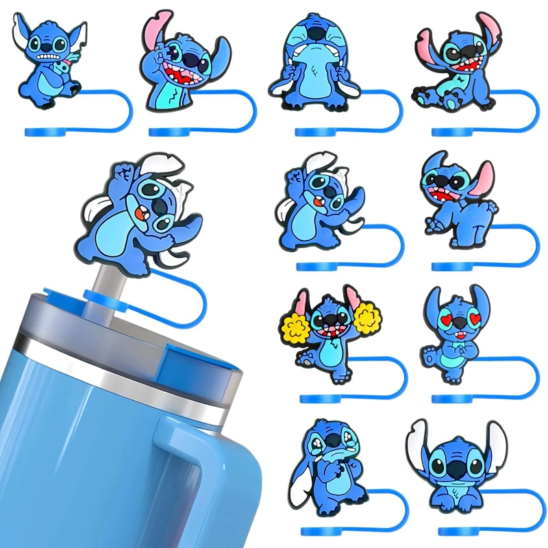 

Cartoon Circle Straw Cover Fits Tumbler Cup for Cup Straw Topper Lids accessories acc, Reusable Straw Head Protective Cover