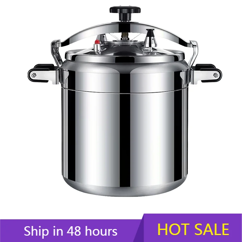 

Large Aluminum Soup Pot and Cookware Set New Camping Pressure Cooker Kitchen Supplies for Gas Stove for Outdoor Cooking