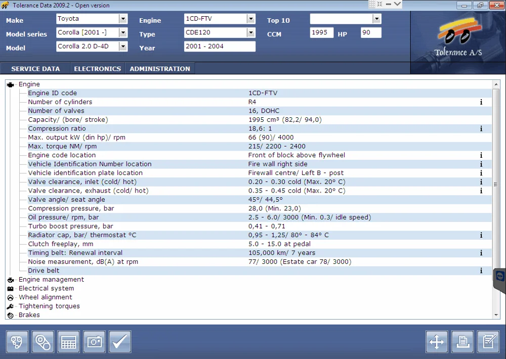 Automatic Diagnostic Software Tolerance Data 2009.2 Auto Repair Data with Free Keygen Unlimited Installation Auto Repair Program