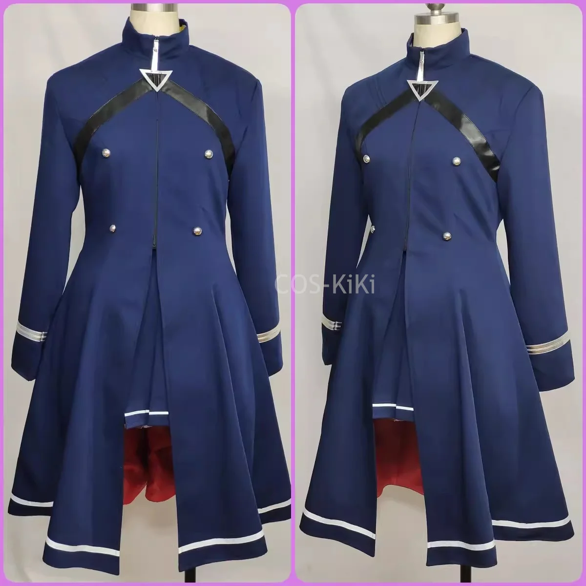 COS-KiKi Blue Archive Takanashi Hoshino Game Suit Cool Uniform Cosplay Costume Halloween Carnival Party Role Play Outfit