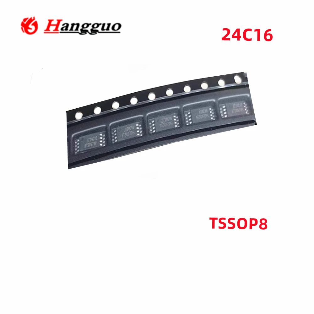 10 Teile/los Marke neue Original FM24C16 24C16 AT24C16 AT24C16N AT24C16AN SOP8 TSSOP8 IC Chip