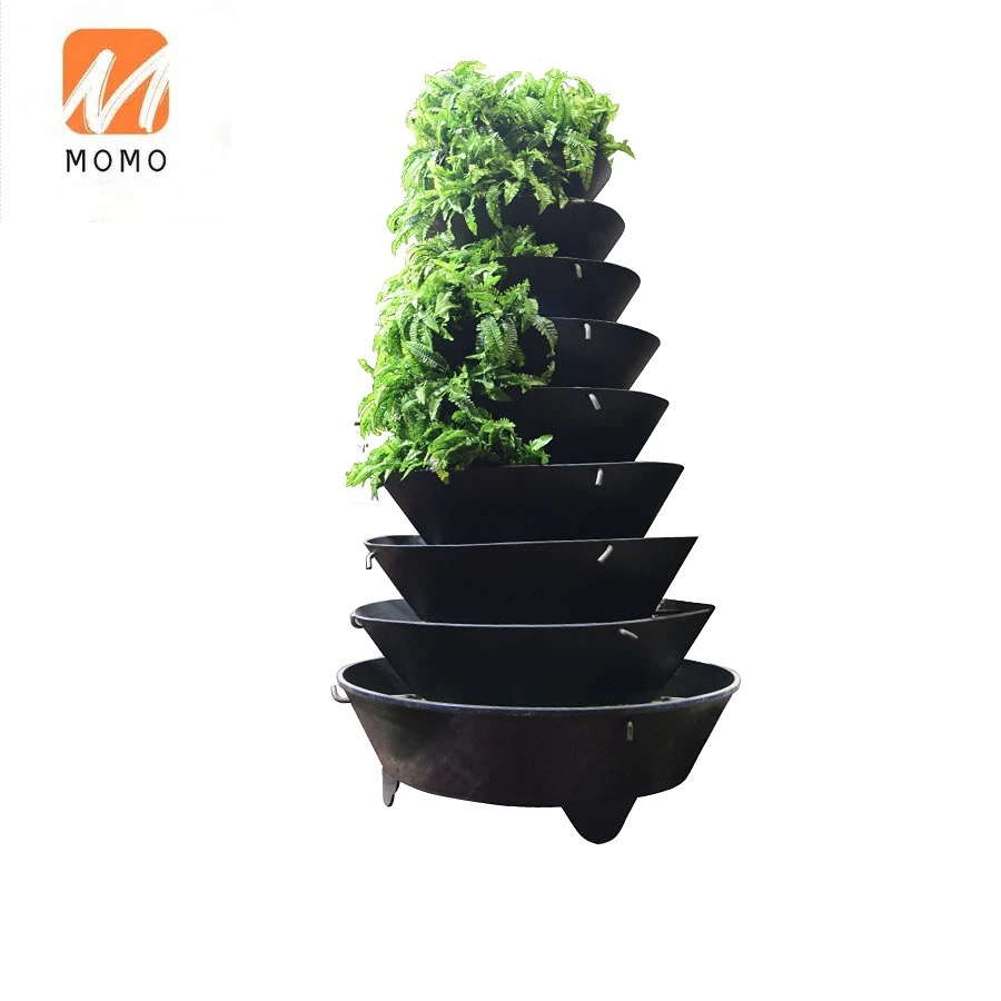 UV Protective Potted Planter Tower for gardening/Potted Planter Tower-Pyramid Shape