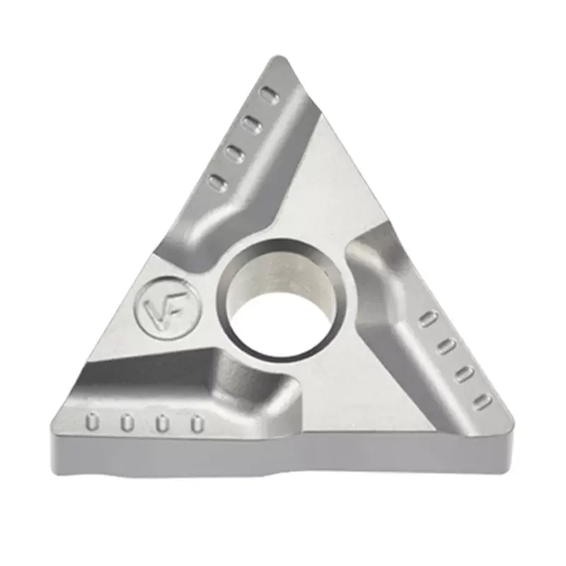 10ชิ้น/ล็อต TNMG160404R Vf TNMG160404L Vf Cermet เครื่องกลึงแม่นยำใบมีดกลึง CNC สำหรับเหล็กเครื่องมือกลึงภายนอกหยาบ