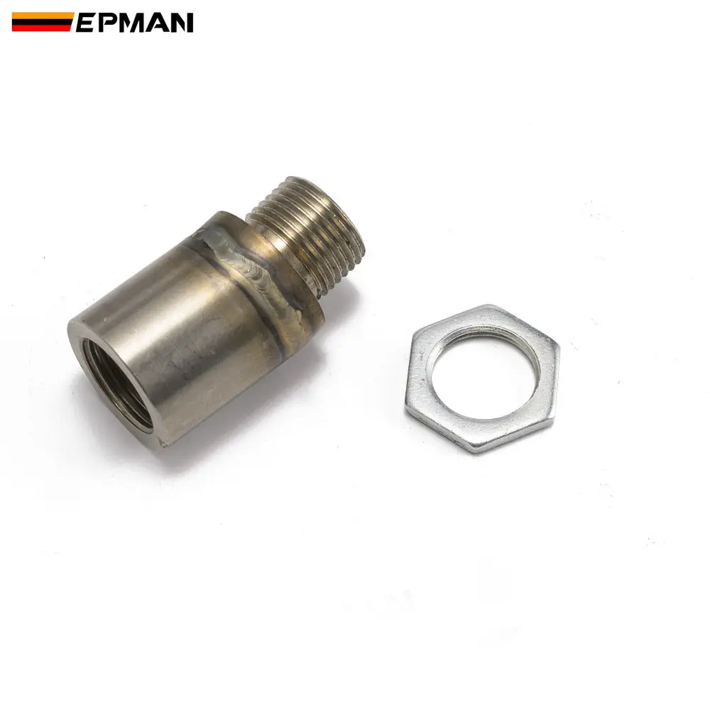 EPMAN M18 X 1.5 Oxygen Sensor Angle Adapter Extender 02 Bung Adaptor Extension O2 Spacer EP-CGQ202