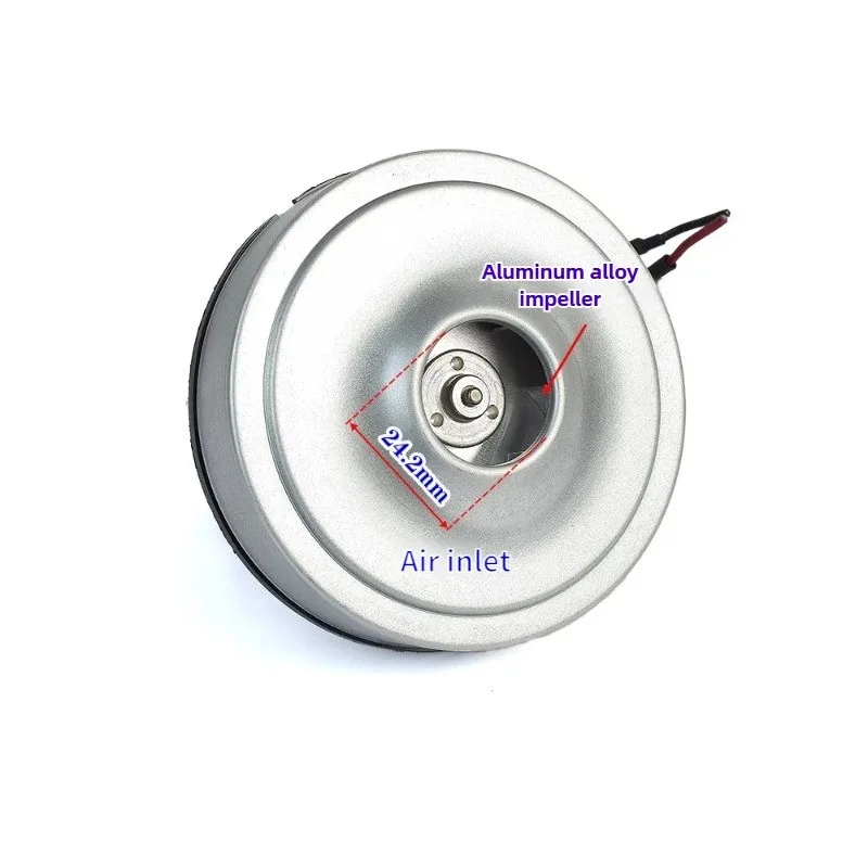 محرك مكنسة كهربائية عالي الطاقة DC12-21.6V 150 وات، محرك 545 مع محامل كروية مزدوجة للسرعة/الشفط العالية، محرك أساسي للمكنسة الكهربائية