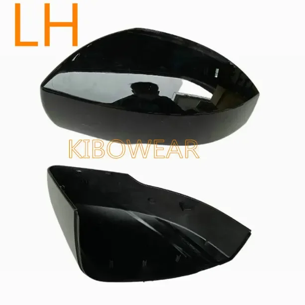 Auto Side wing mirror cover Cap for Range Rover Sport 2014-2018 Discovery 4 IV left right rearview glossy black