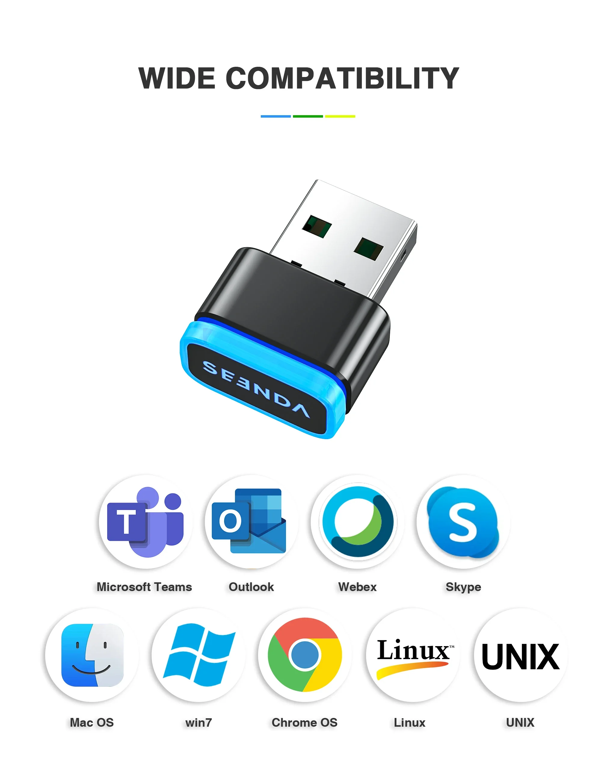 Seenda DK16 Mouse Jiggler محرك ماوس غير قابل للاكتشاف يحاكي الفئران بدون سائق يبقي الكمبيوتر والكمبيوتر المحمول مستيقظًا Lavamanos