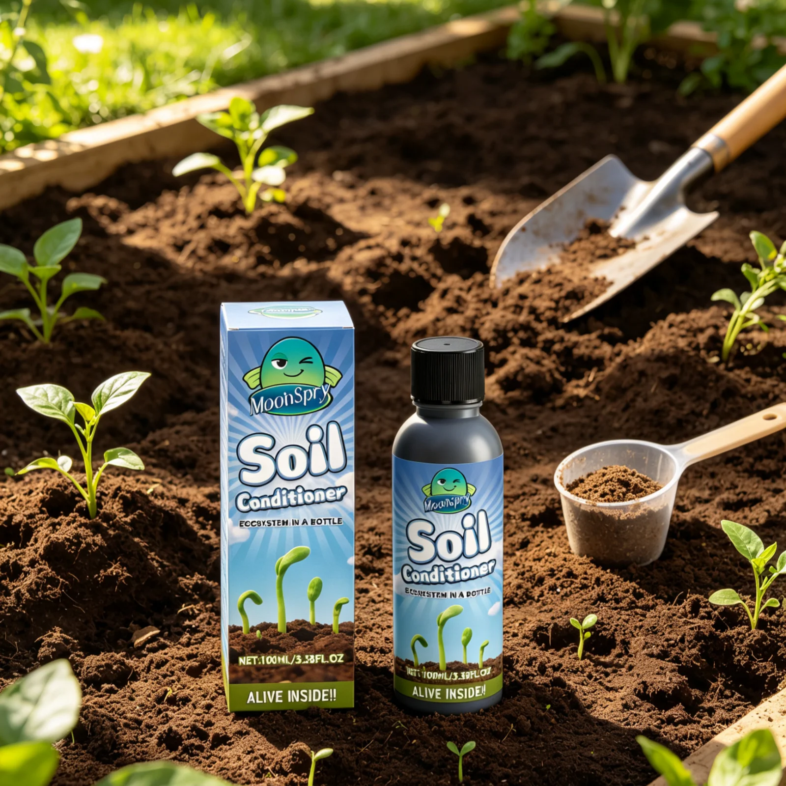 MoonSpry Soil Conditioner Strengthen Root Drops Promote Root Growth Boost Plant Activator Mild Safe