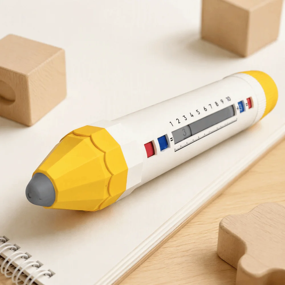 4-6 Years Old Multiplication Division Learning Pen Touch Response Interesting Kids Math Teaching Aid Creativity 26cm Large Size