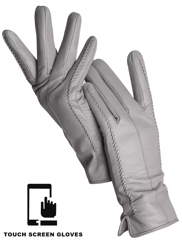 Women's sheepskin gloves winter warm plus velvet short thin touch screen driving color women's leather gloves good quality -2226 - Image 13