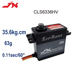 JX Ecoboost CLS6322HV CLS6336HV 21KG 36KG grande coppia 180 gradi CNC digitale Coreless Servo per modelli RC auto elicottero