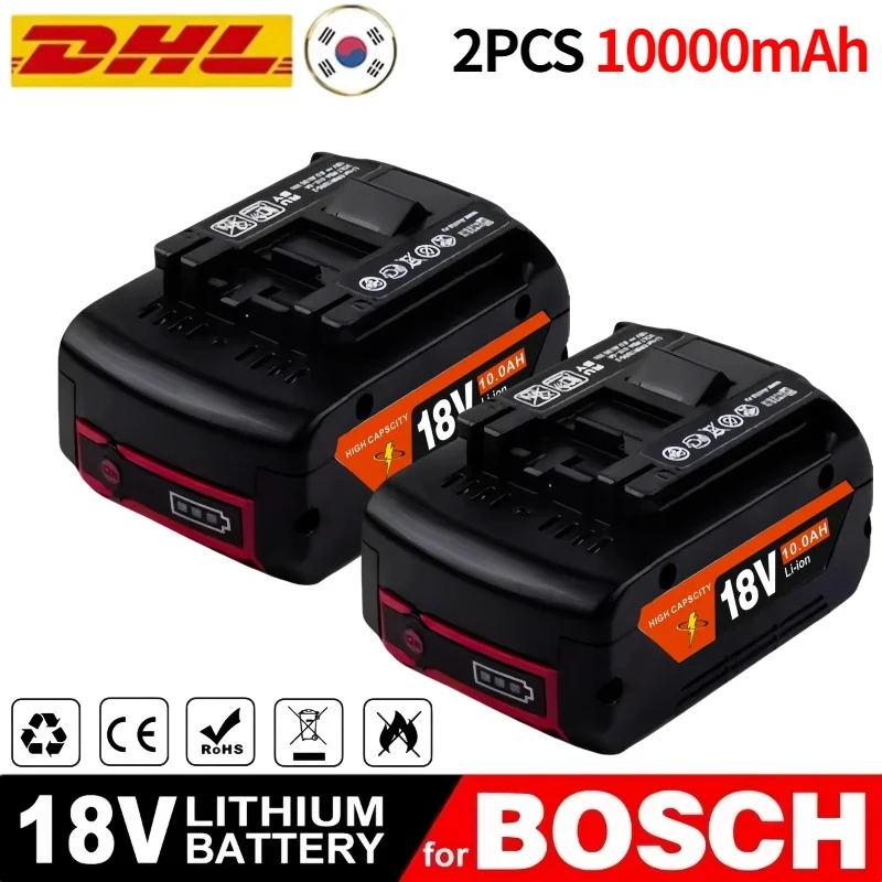 

️Original 18V 12.0Ah Replacement Battery For Bosch 18V Professional⚡System Cordless Tools BAT609 BAT618 GBA18V80