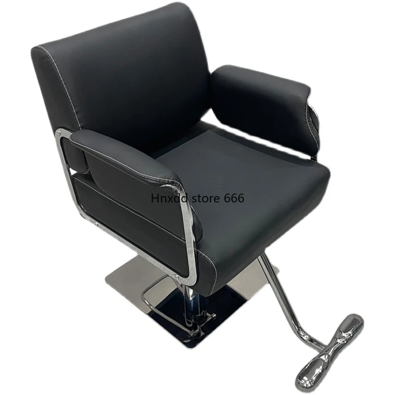 Barber Shop Chair for Hair Salon High-End Hairdressing Fashion Hot Dyeing Seat Adjustable