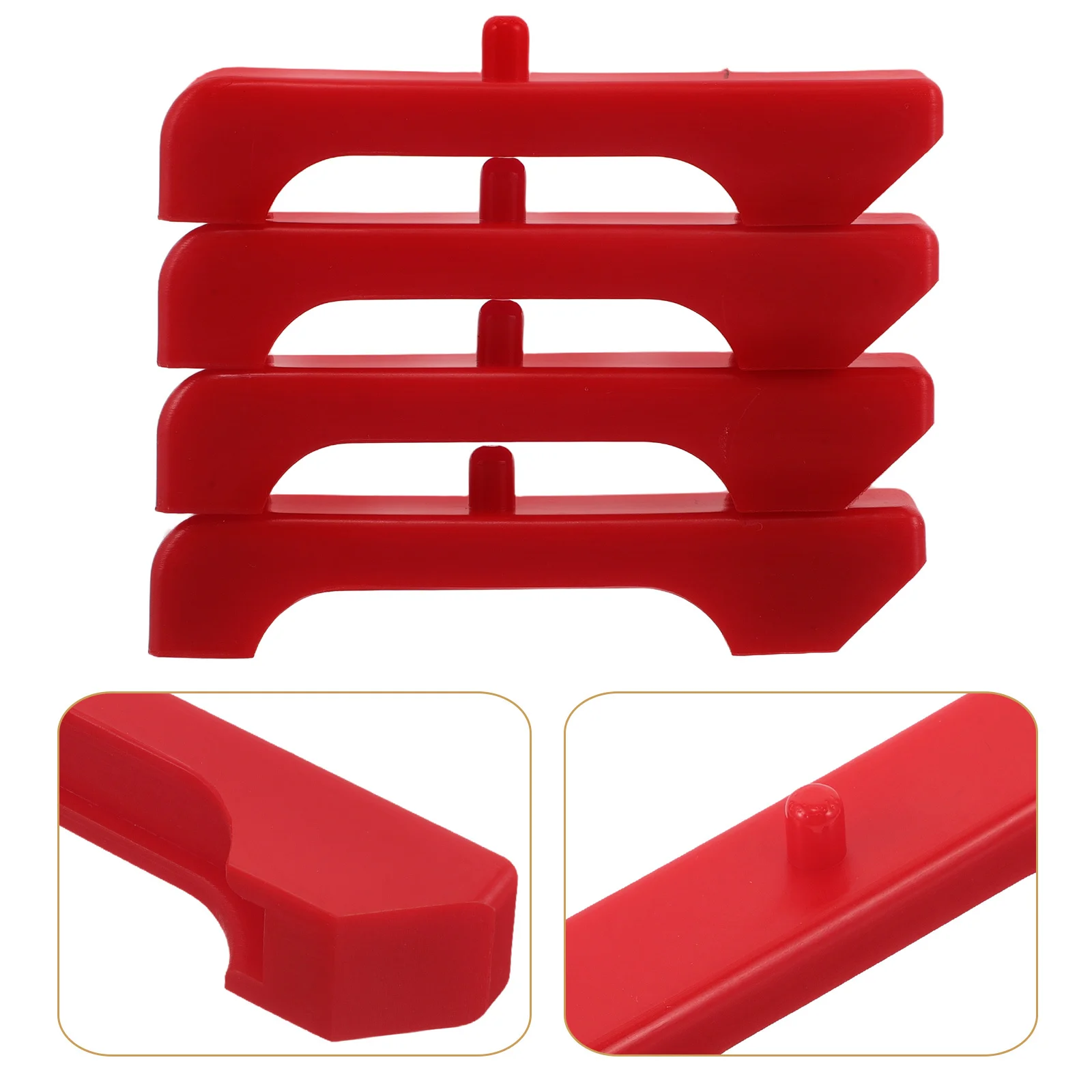 

4Pcs Radiator Insulator Pads Support Bushings High-Performance Noise Reduction Weather-Resistant Easy Installation Car Radiator