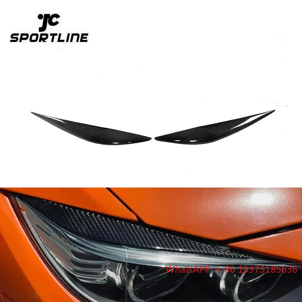 Palpebra lampada a LED DRL F30 in fibra di carbonio per BMW F30