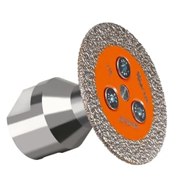 -Vacuum Brazed Diamante Gravura Serra, M10 Flange, Disco de corte, Corte de telha, Mármore, Concreto, Cerâmica, Lâmina de corte