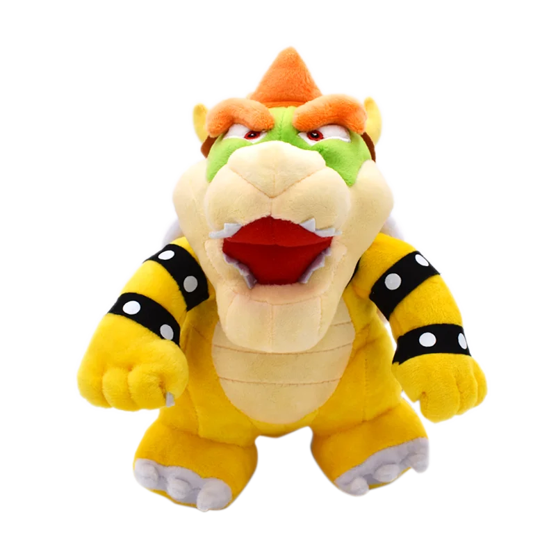 Bowser Koopa  Plush Toys Stuffed Cartoon Peluche Dolls Gift For Kids Free Shipping