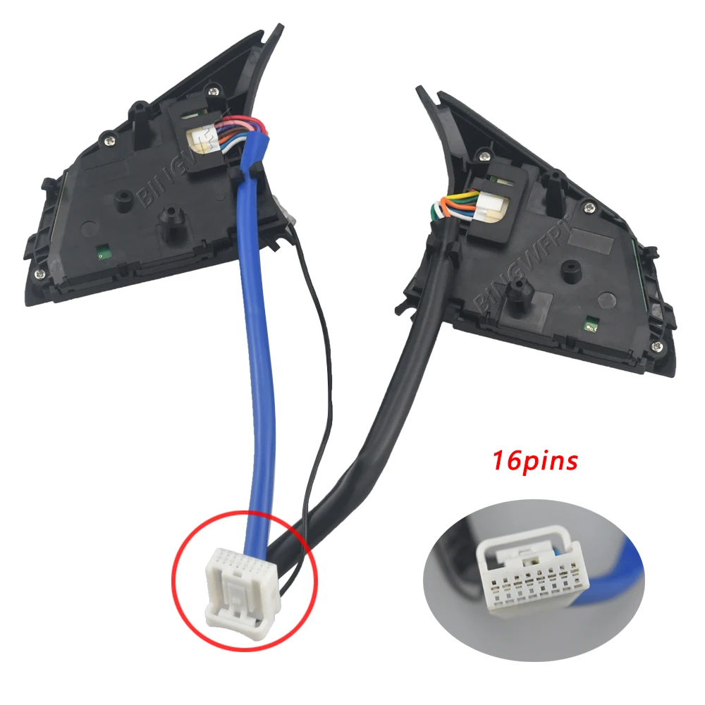 Multifunction Steering Wheel Cruise Control Switch Button Audio Volume Control For Nissan Kicks Versa 2017‑2022 Sylphy 2020‑2022