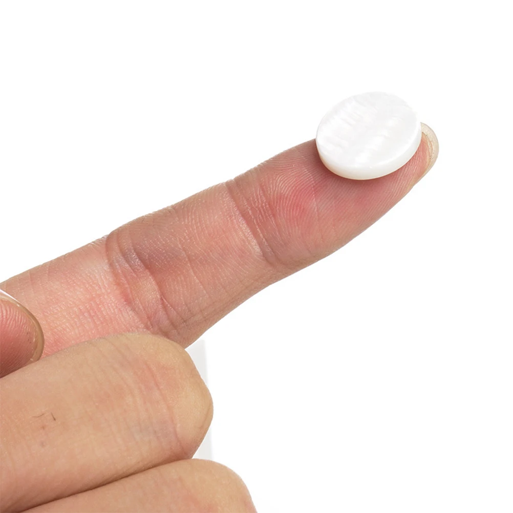 

15pcs Trumpet Parts White Shell Buttons Finger Valve Replacements Valve Finger Tools Musical Instruments Trumpet Accessory Set