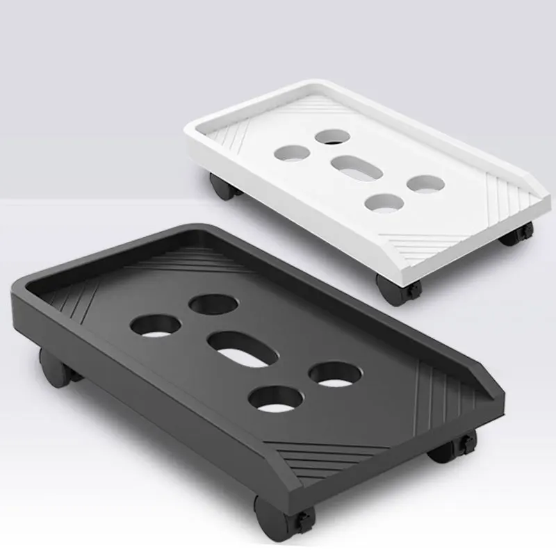 computer-main-host-bracket-stand-desktop-case-mobile-universal-brake-wheel-base-elevation-storage-drag-rack-simple-design