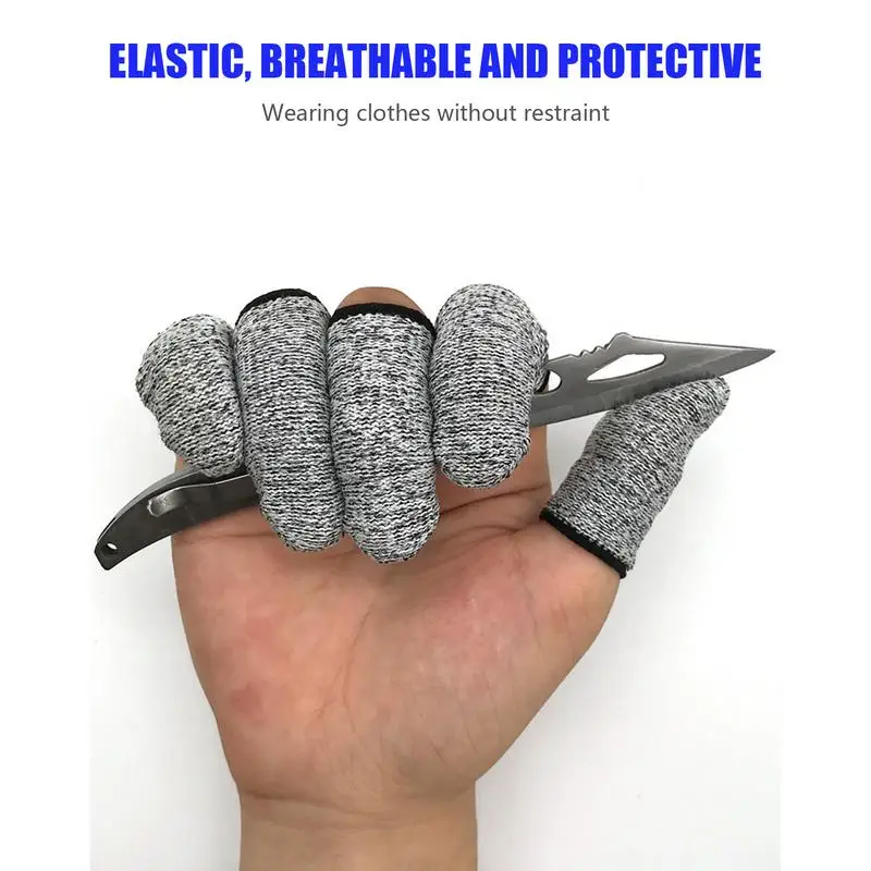 Thumb Protector 20pcs Anti Cutting Protective Finger Cots Reusable Thumb Cots For Professionals And Enthusiasts Fingertip