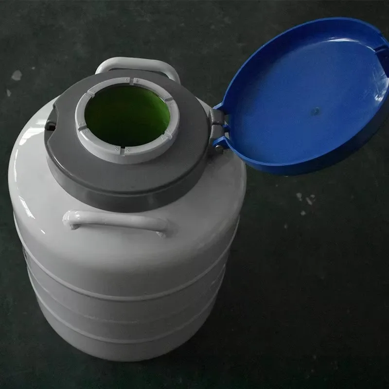 For YDS-50-125 ex-factory price Low temperature wide mouth storage tank Liquid nitrogen bottle Semen container