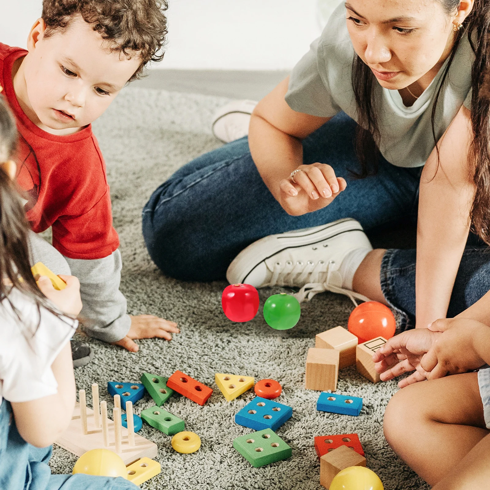 

100pcs Simulation Mini Fake Fruit Decor For Showcase Display Diy Craft Kids Education Foams Prop