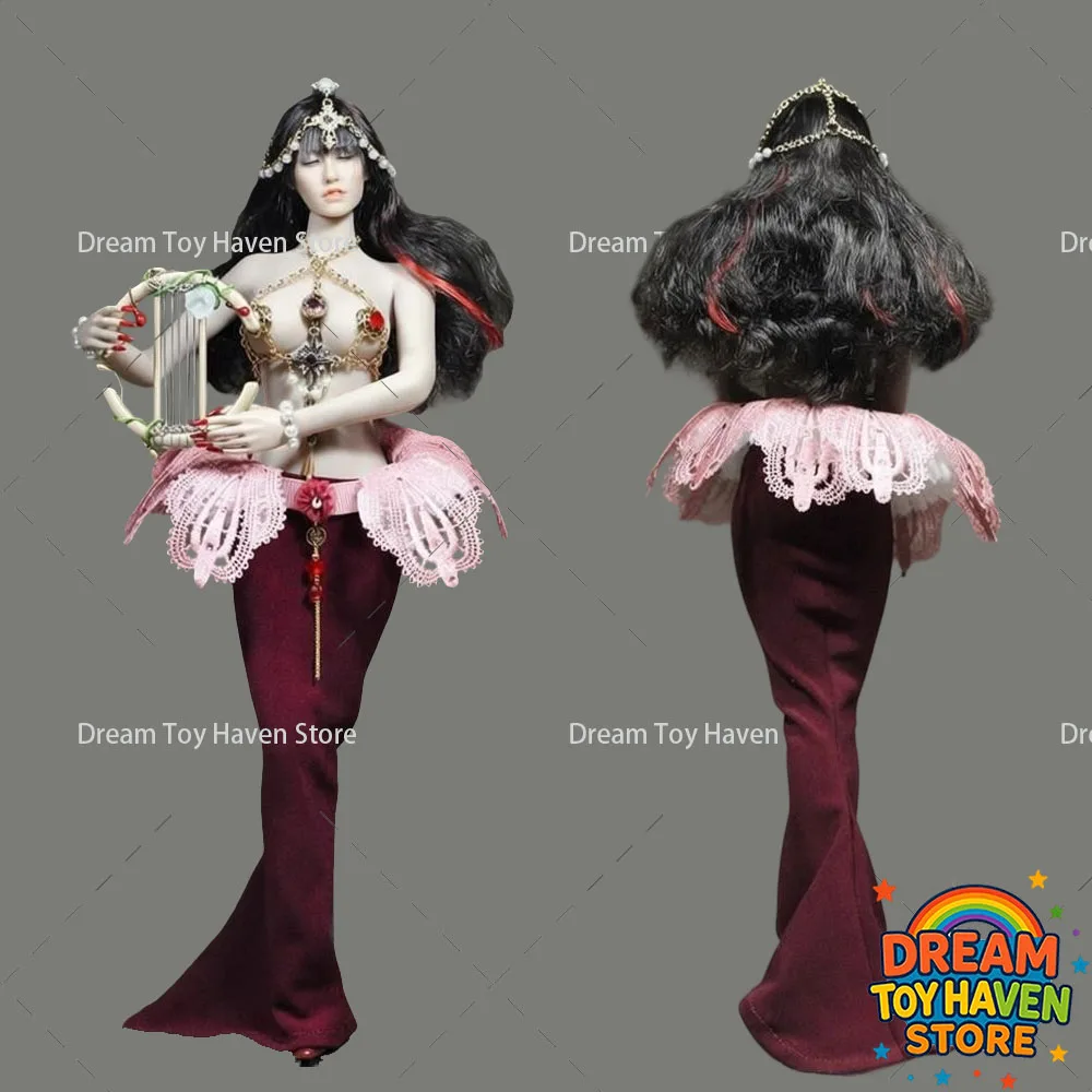 

1/6 Female Soldier Elf Girl Hanging Neck Corset Hollow Dress Accessory Fit 12Inch TBL PH Action Figure Model Toys