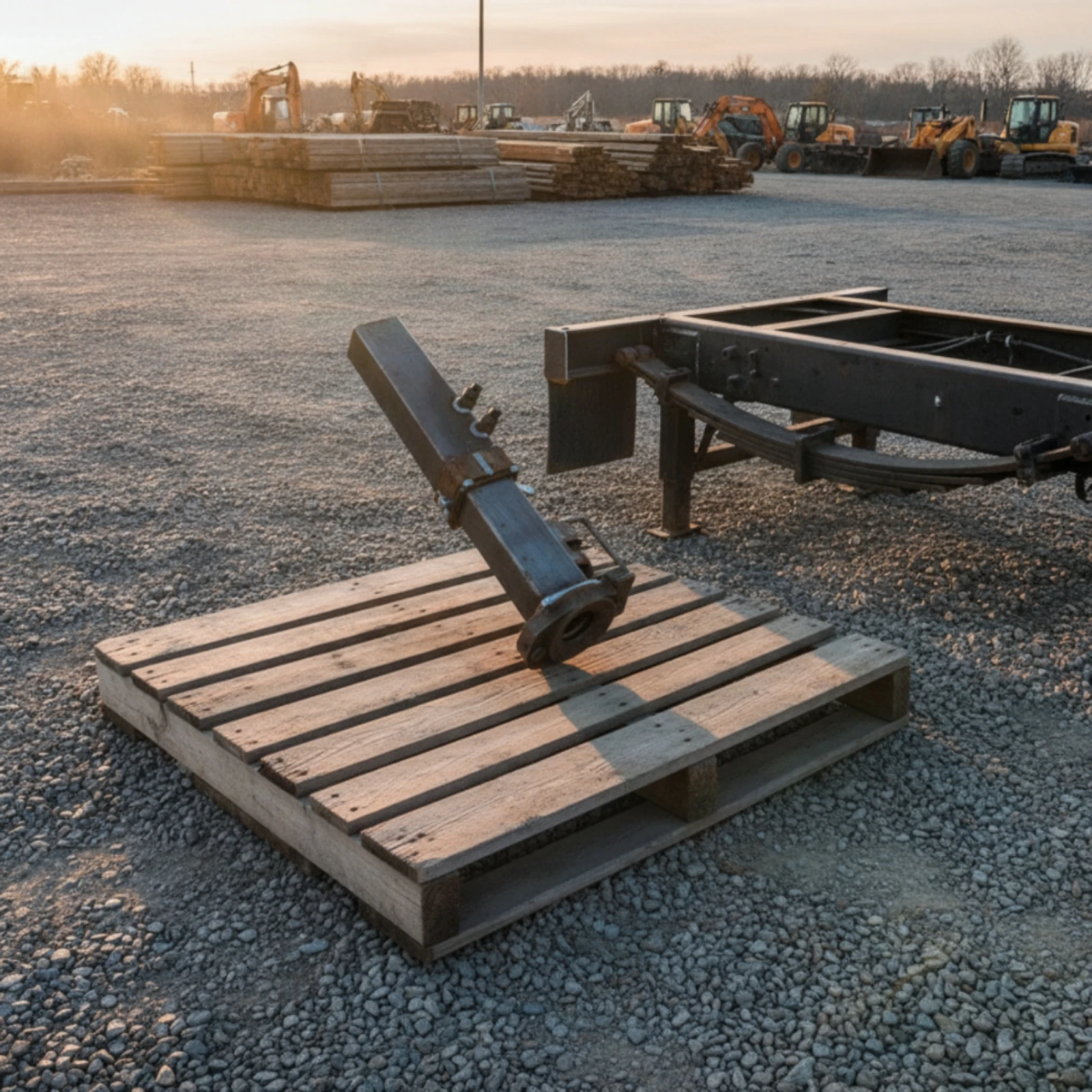 Gooseneck Hitch Component Industrial Hitch with Pull Handle Hardware Metal Secure for Farmers, Towing, Farm