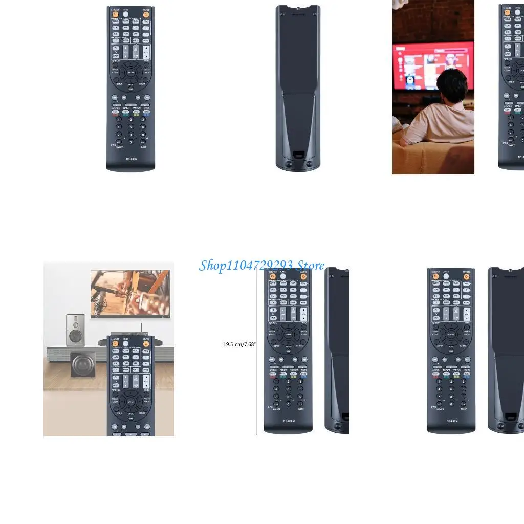 

Y2GD New RC863M Remote Control fits For Receiver HT-S5600 HT-R2295