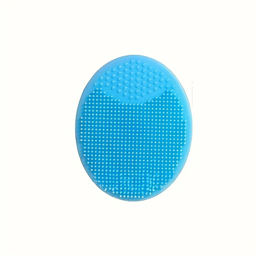 1PCS Silicone Baby Bath Brush Washing Hair Brush Silicone Baby Shampoo Brush For Bathing