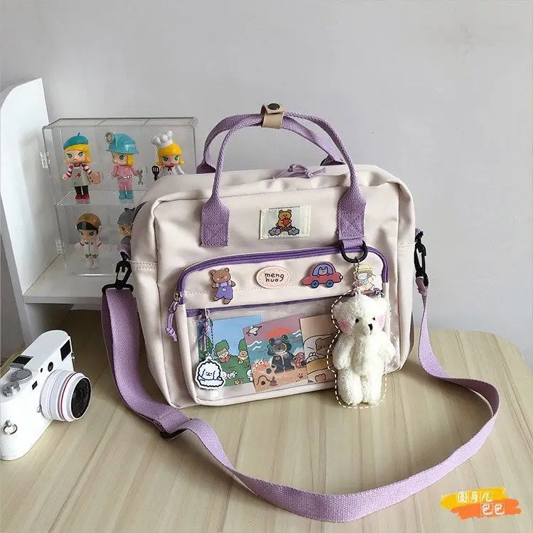 バッグ uou cute bag JIAERDI Kawaii Ita Bag For Teenage Girls Harejuku Preppy Backpack