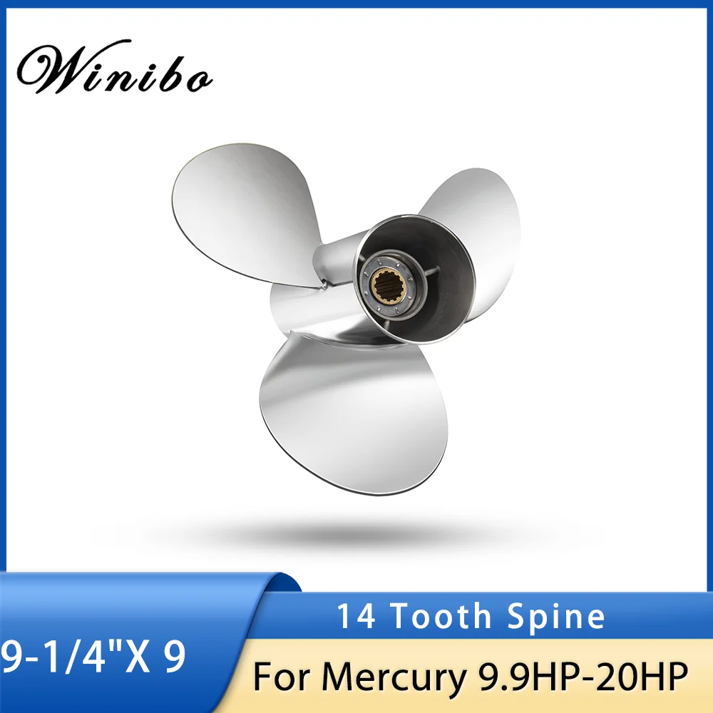 stainless steels Boat Propeller 9 1/4