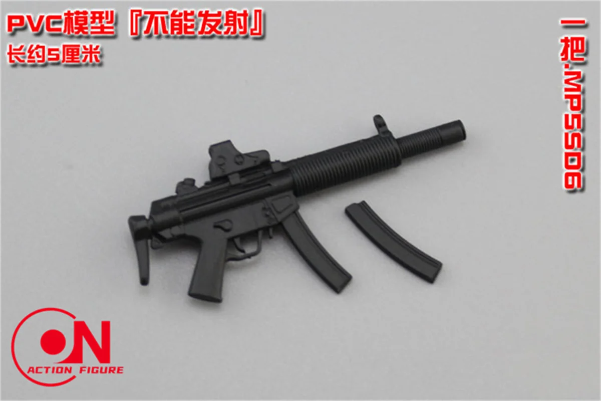 متوفر 1/12 PVC M4A1 MP5A5 AK47 P90 M4 M1877 بندقية قنص نموذج الجندي بندقية سلاح المشهد الدعائم صالح 6 ''عمل الشكل الجسم دمية