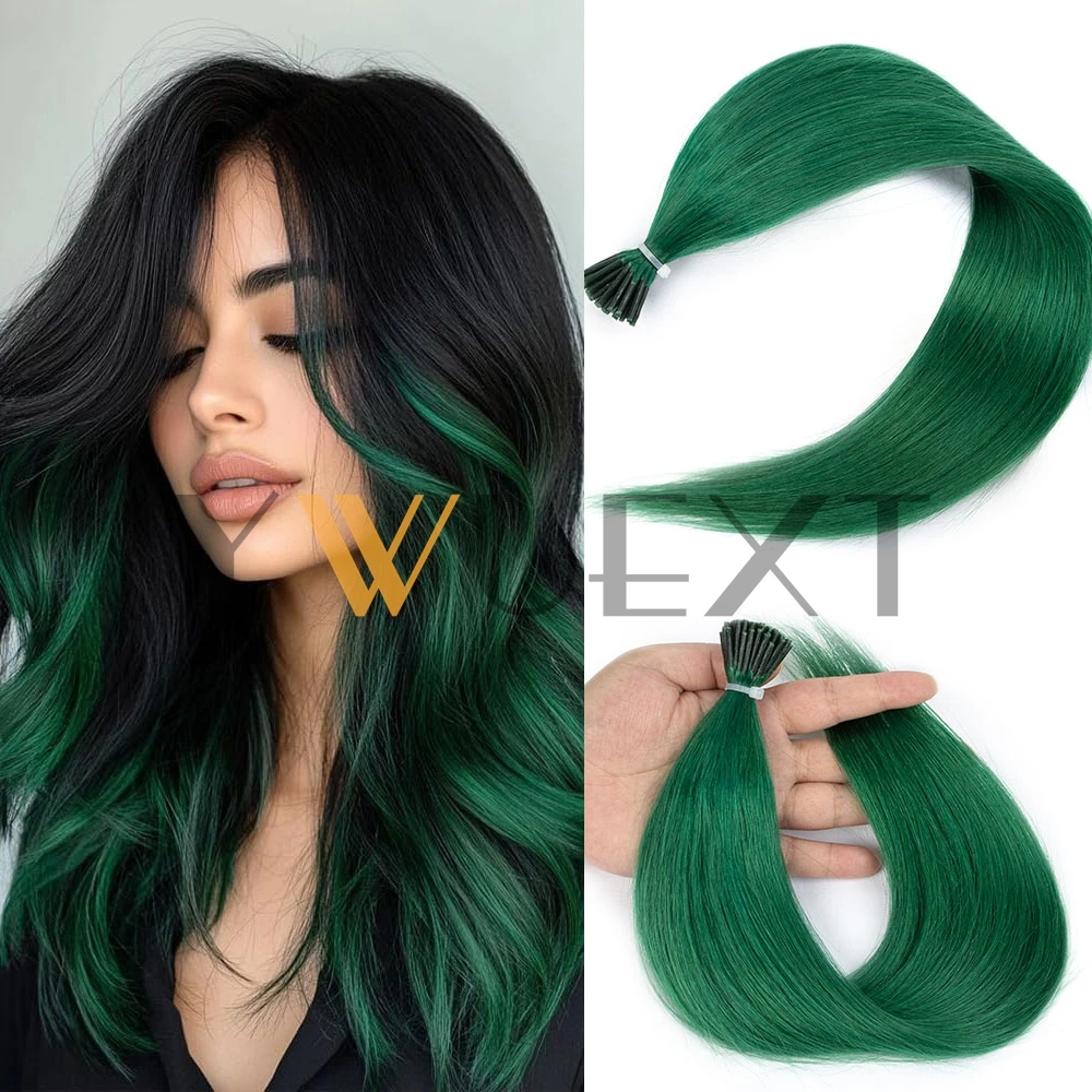 YWUEXT Fancy Color Micro Ring I Tip Hair Extensions 12