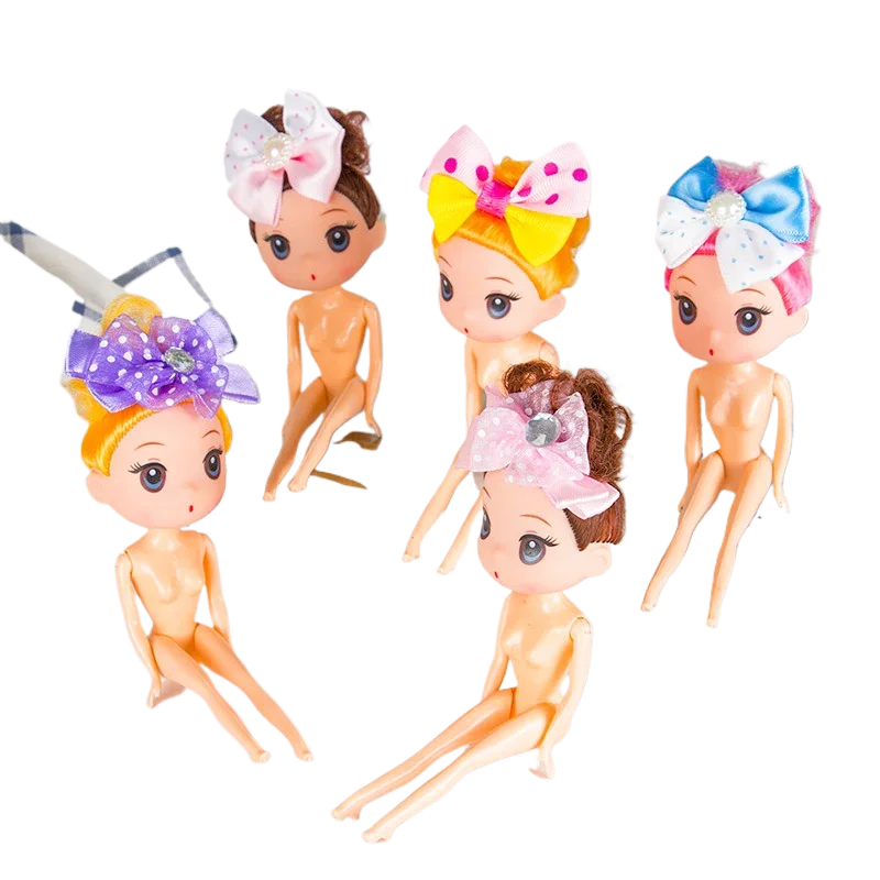 10 Pcs Lovely Food Grade Plastic Mermaid Doll Model Mould Cake Mold for DIY Doll Dress Sugarcraft Fondant Cake Decorating Tools